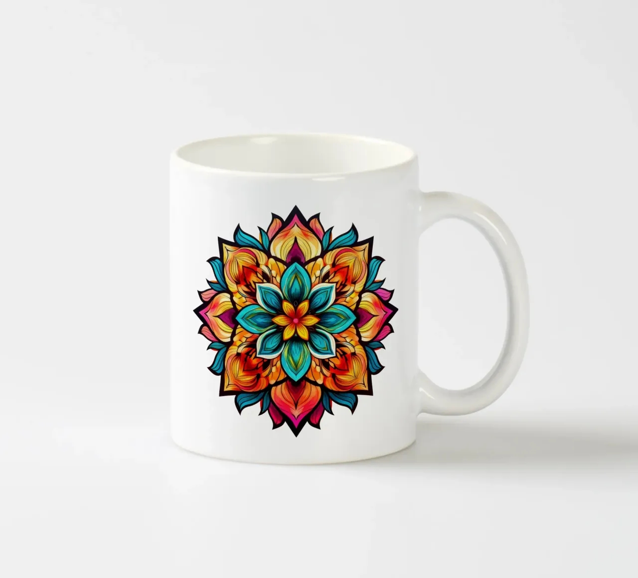 Mandala Vibrance tazza in ceramica da Spiritual Touch