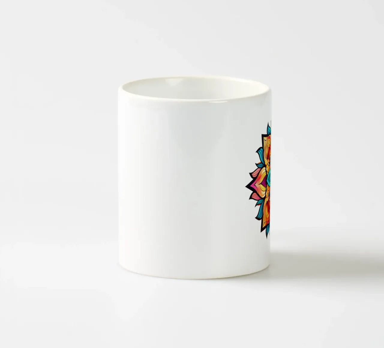 Mandala Vibrance tazza in ceramica da Spiritual Touch