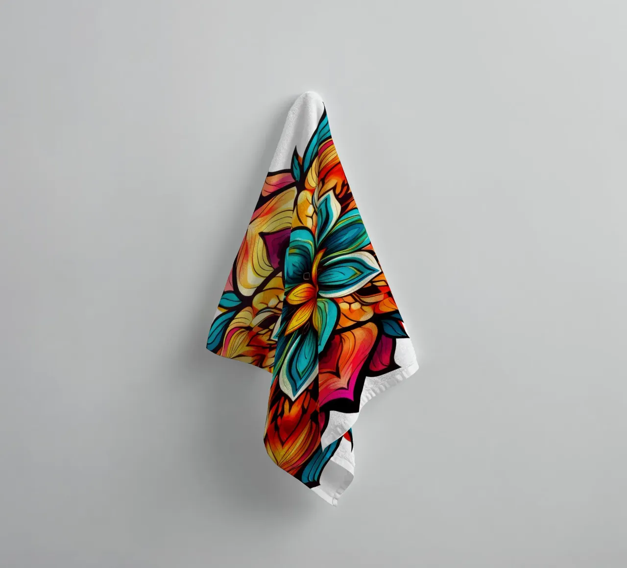 Mandala Vibrance asciugamano da bagno da Spiritual Touch