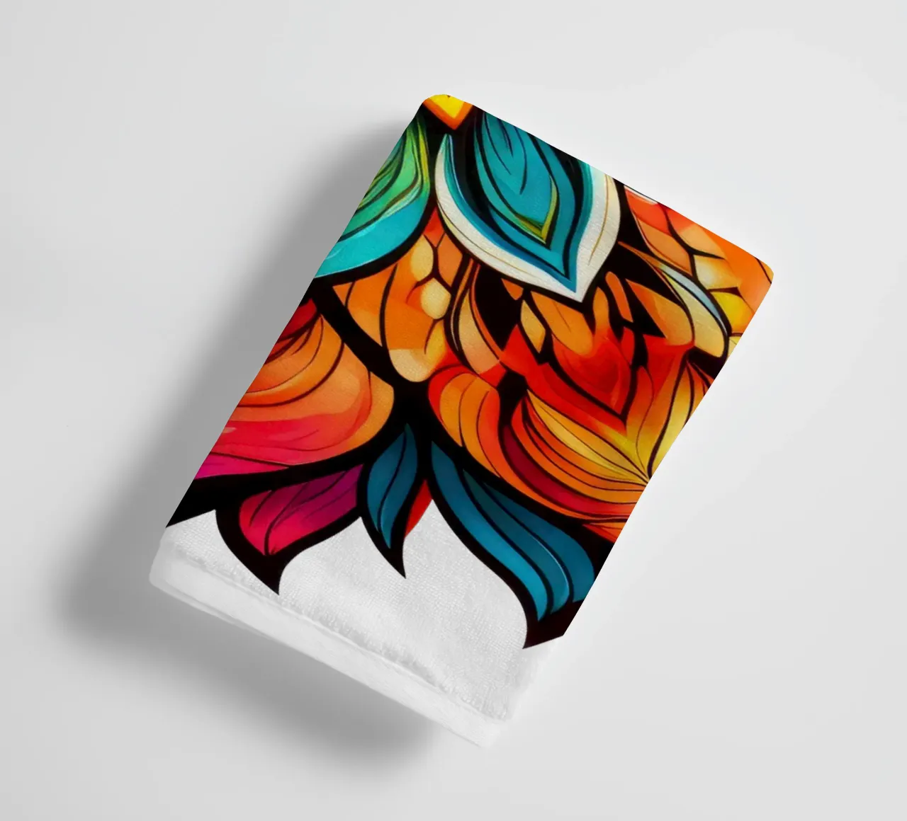 Mandala Vibrance asciugamano da bagno da Spiritual Touch