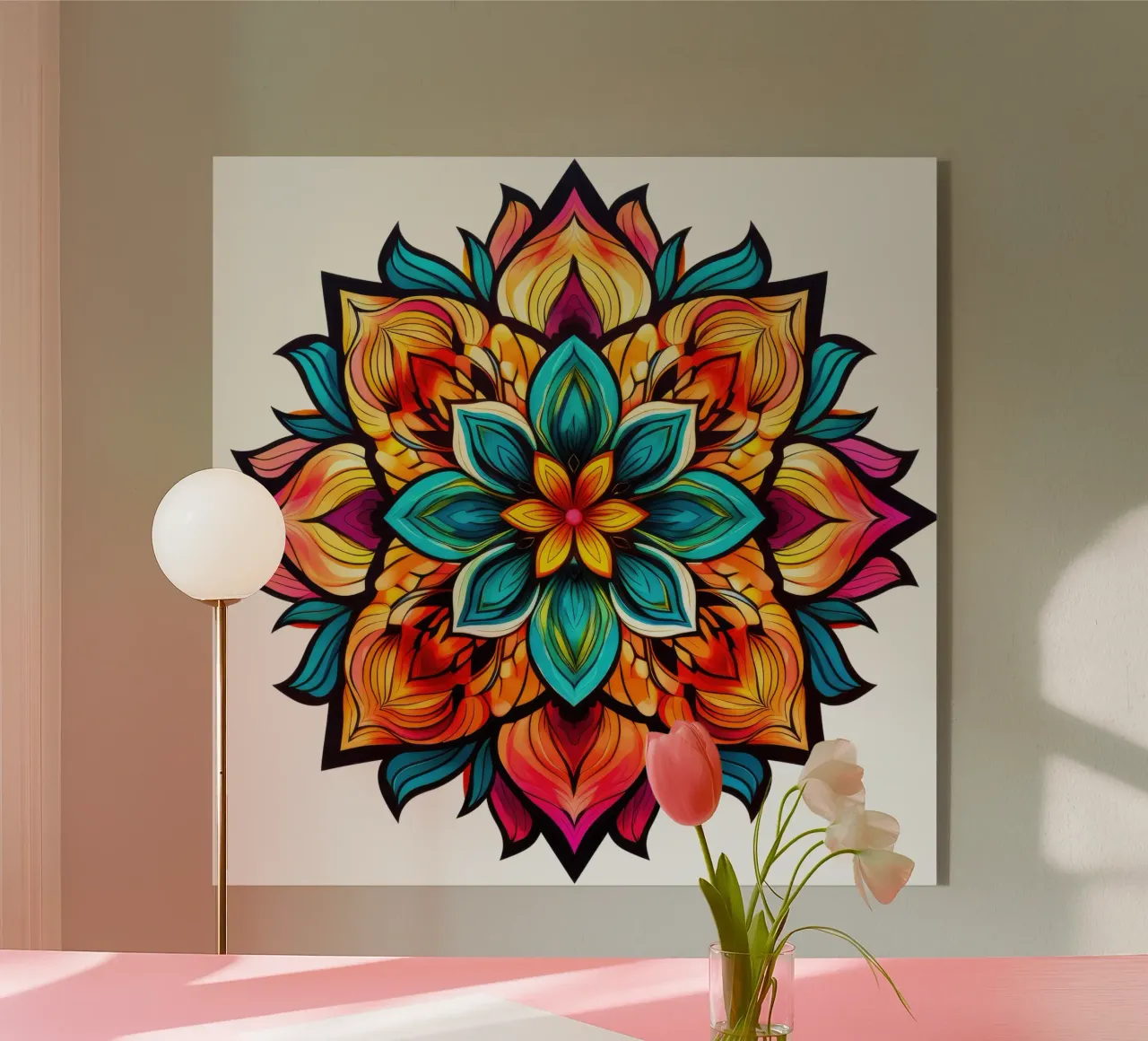 Mandala Vibrance plexiglass da Spiritual Touch