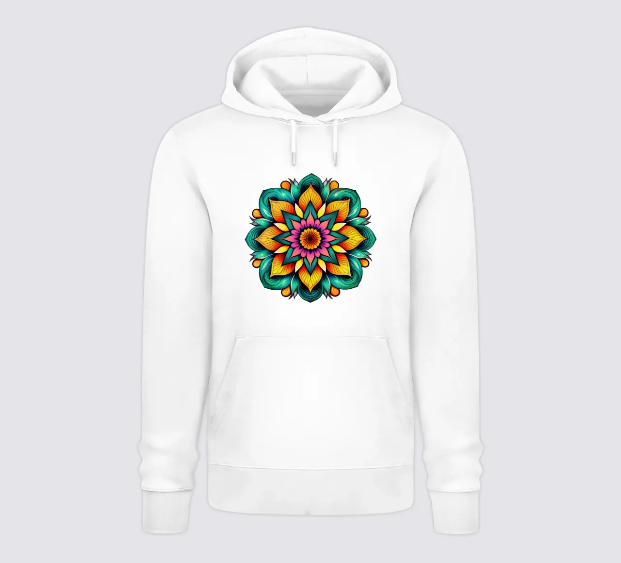 Mandala Vibrance felpa con cappuccio da Spiritual Touch