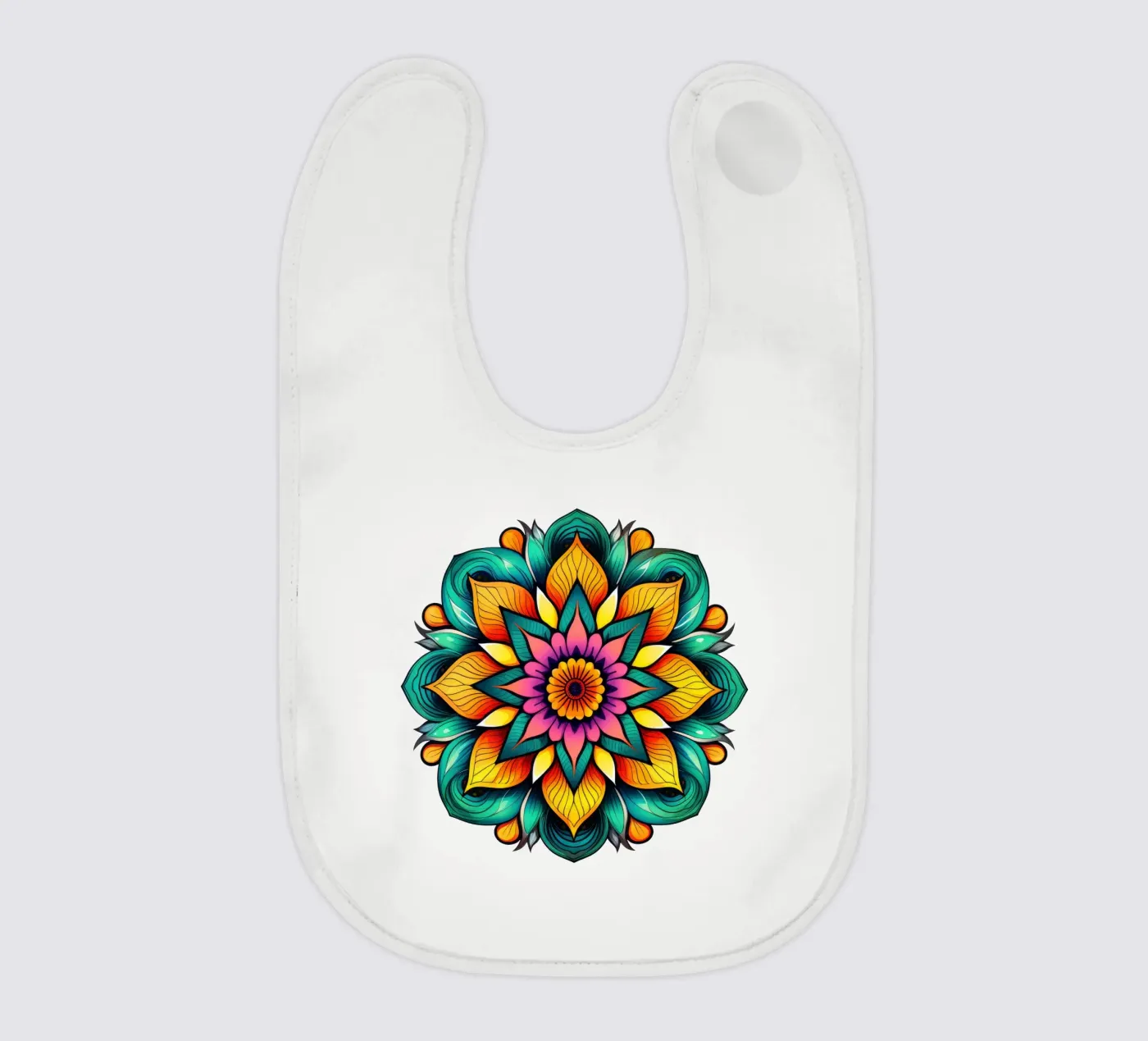 Mandala trilling baby slabbetje van Spiritual Touch