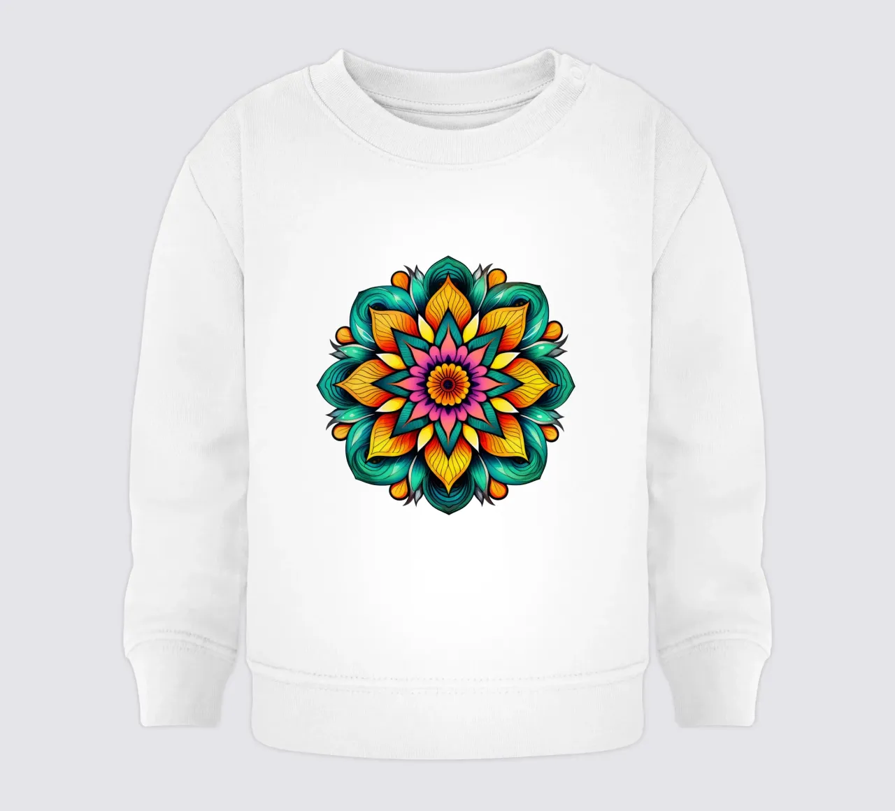 Mandala Vibrance felpa neonato da Spiritual Touch