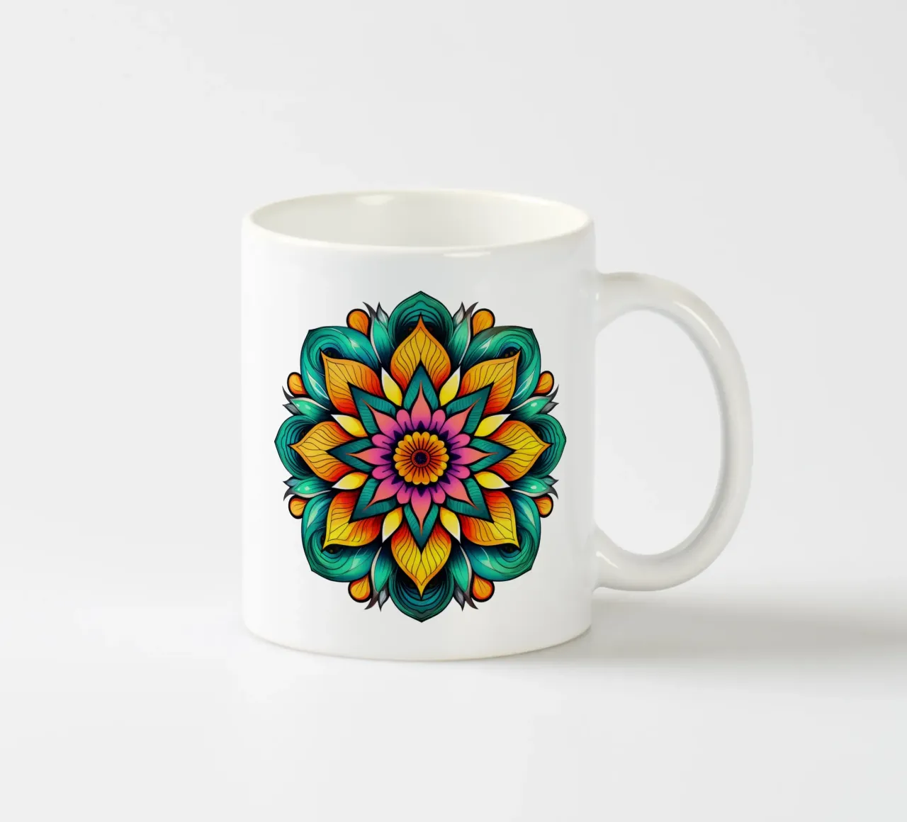 Mandala Vibrance tazza in ceramica da Spiritual Touch