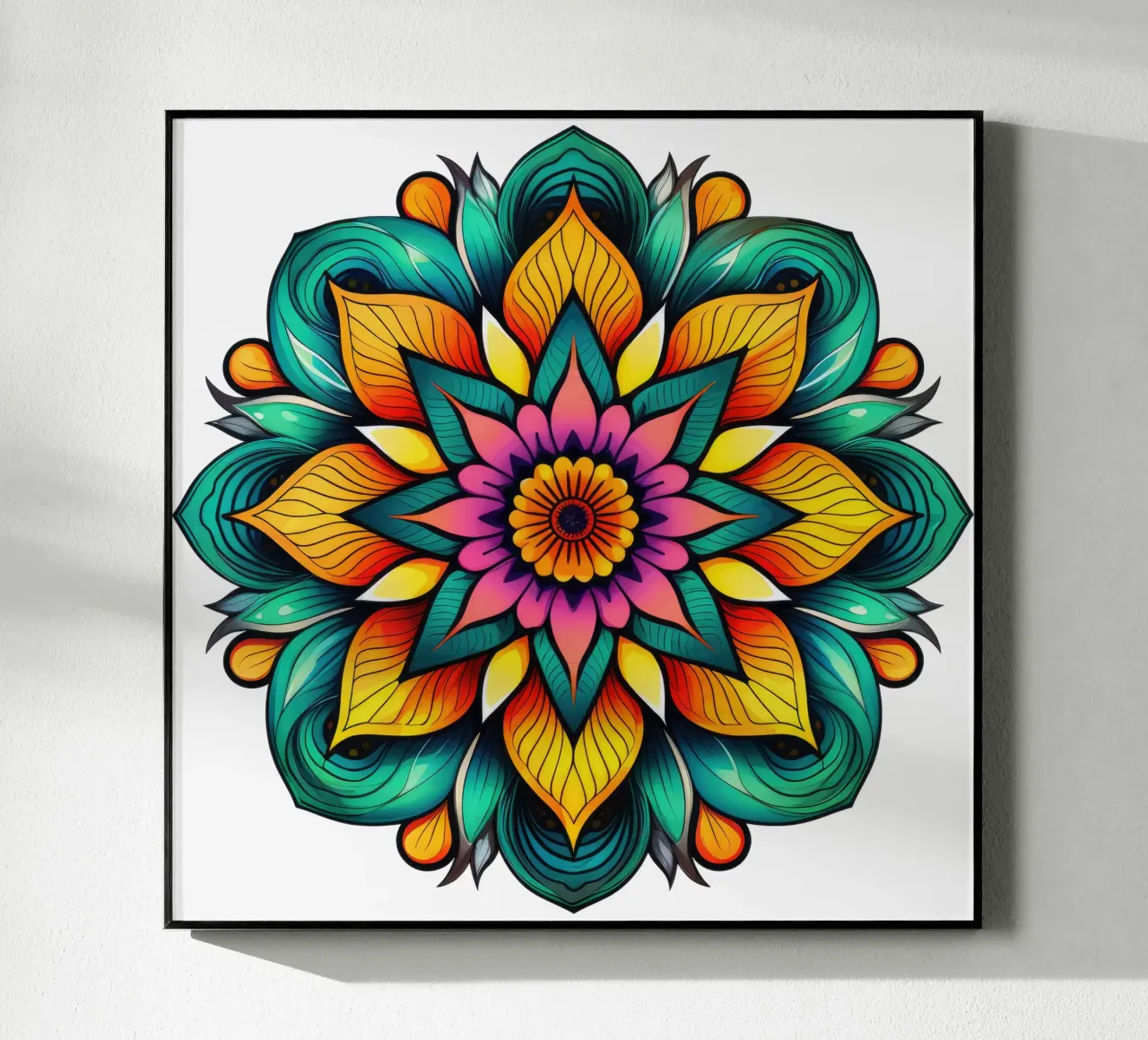 Mandala Vibrance plexiglass da Spiritual Touch