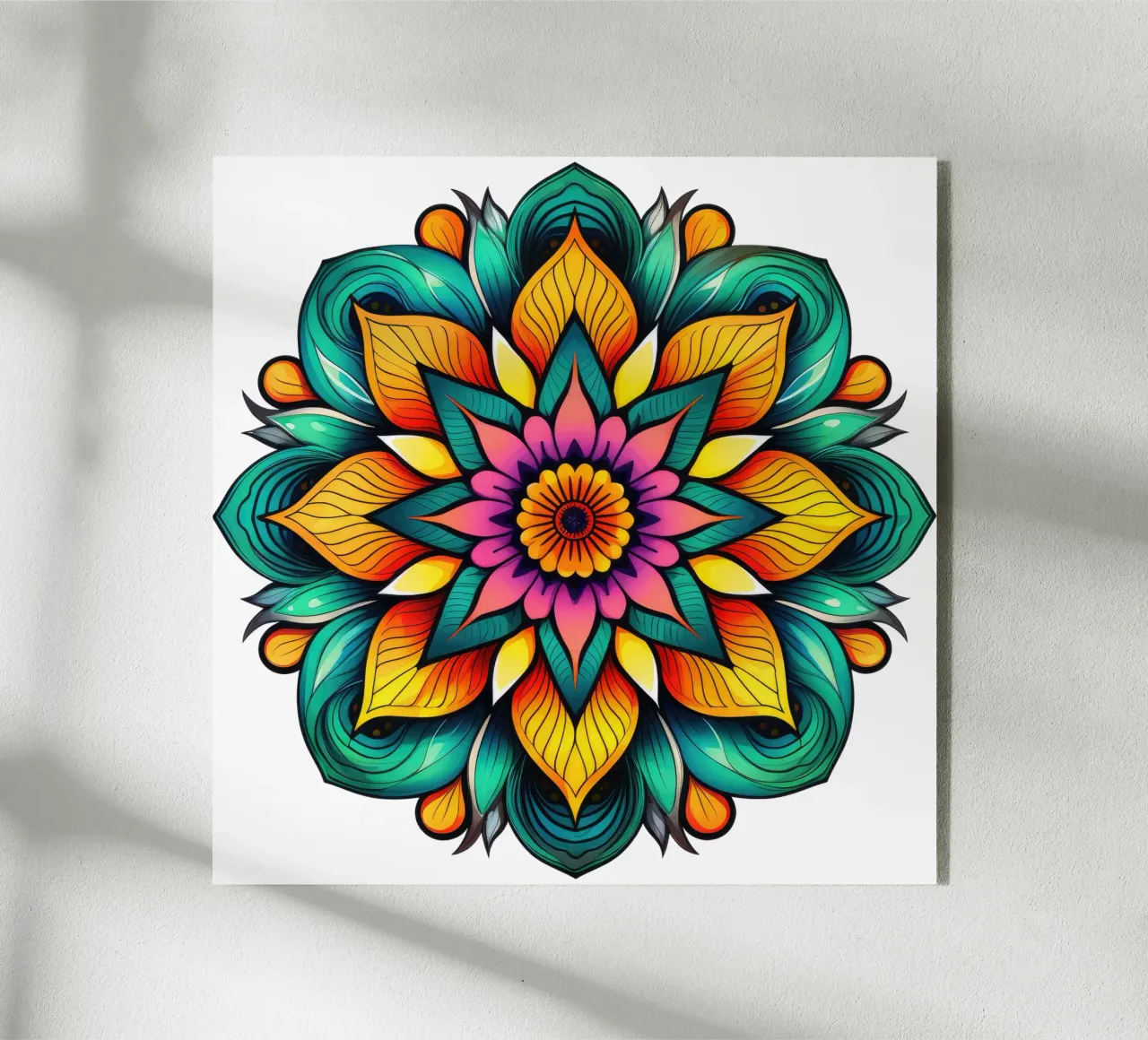 Mandala Vibrance plexiglass da Spiritual Touch