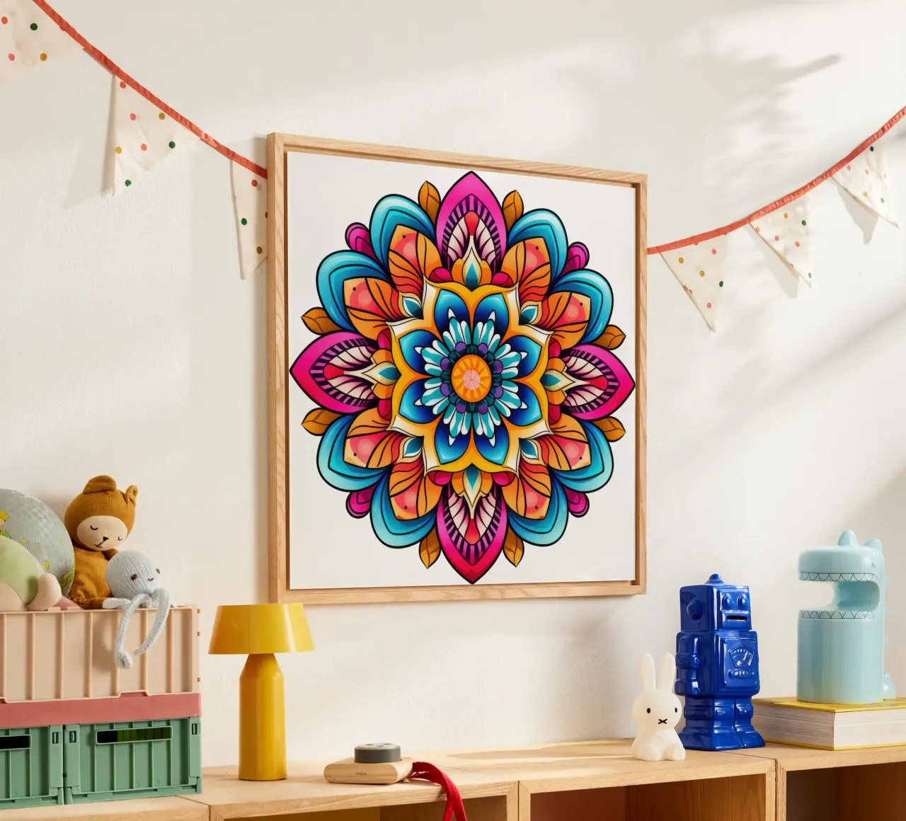 Mandala Vibrance plexiglass da Spiritual Touch