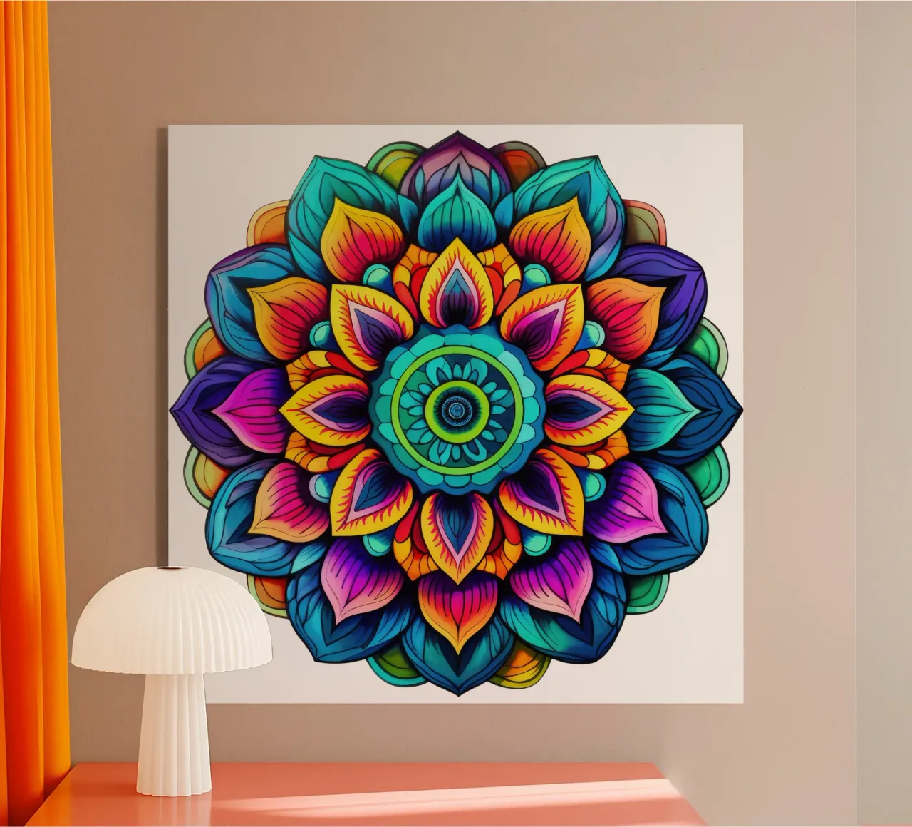 Mandala Vibrance plexiglass da Spiritual Touch