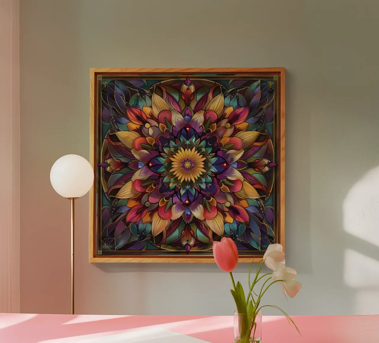 Mandala sacro plexiglass da Spiritual Touch