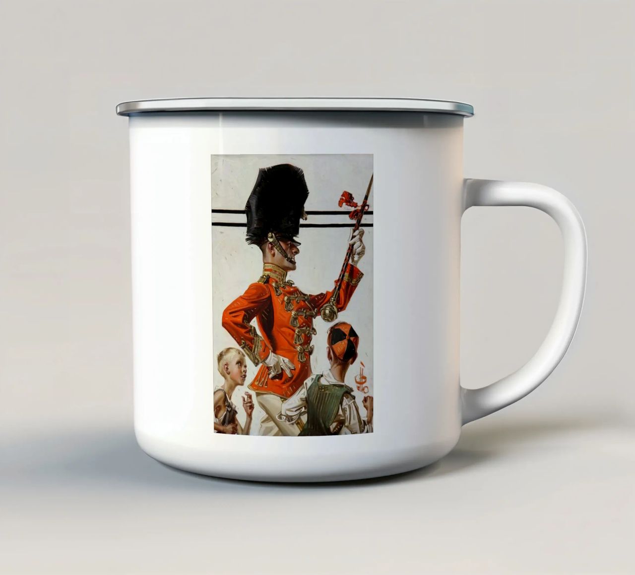 JCL 020 tazza in smalto da JC Leyendecker