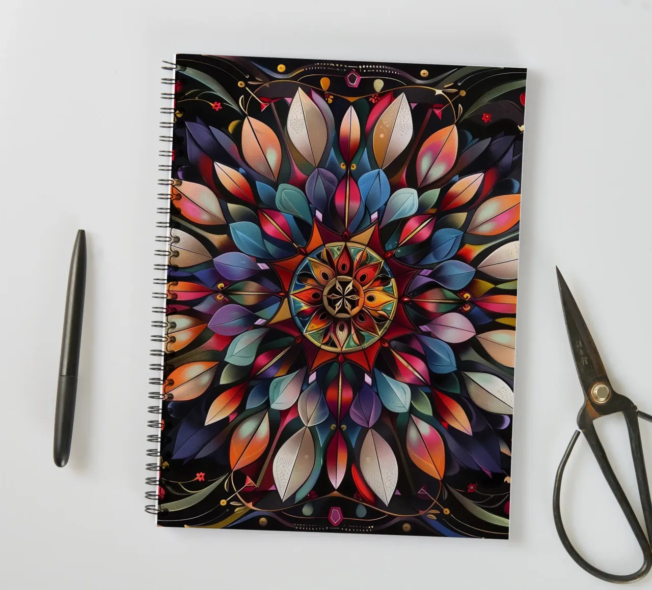 Sacred Mandala spiral notebook by Spiritual Touch