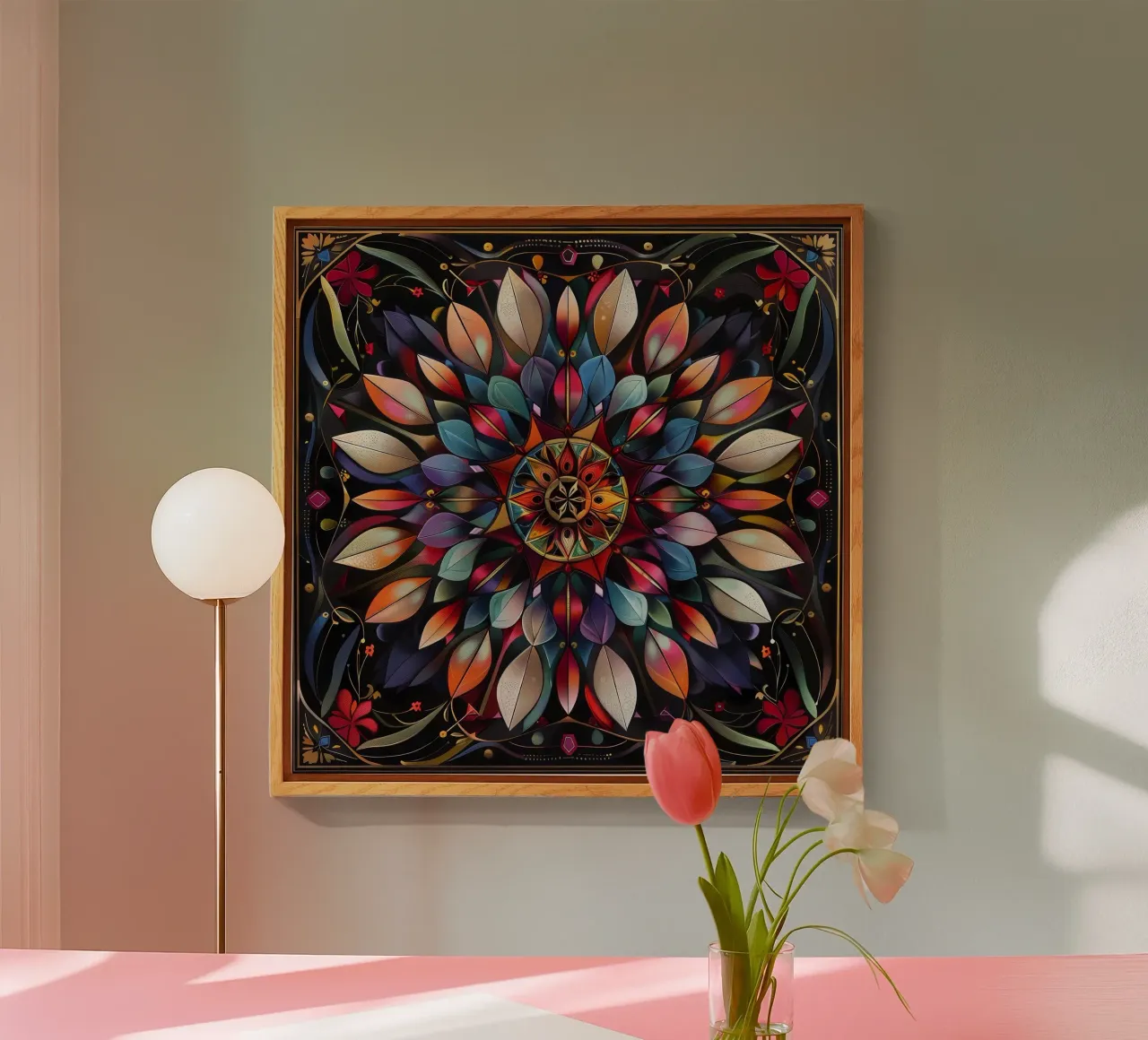 Mandala sacro plexiglass da Spiritual Touch