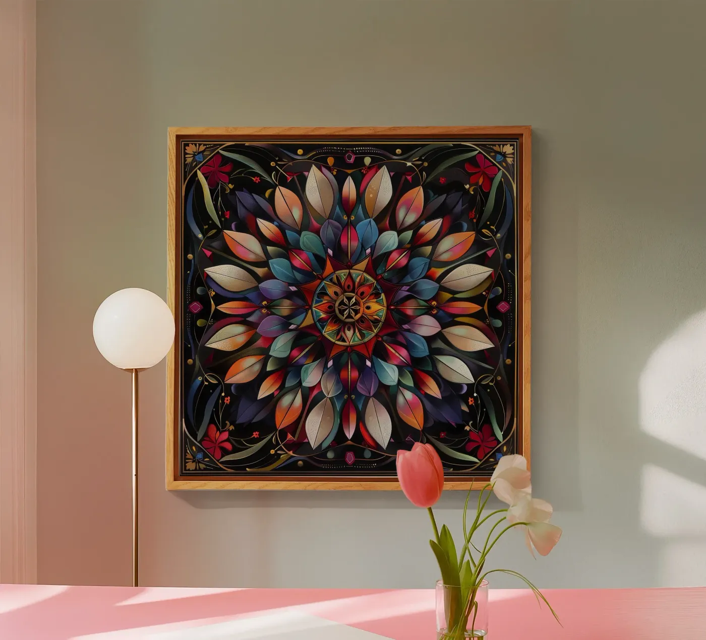 Mandala sacro plexiglass da Spiritual Touch