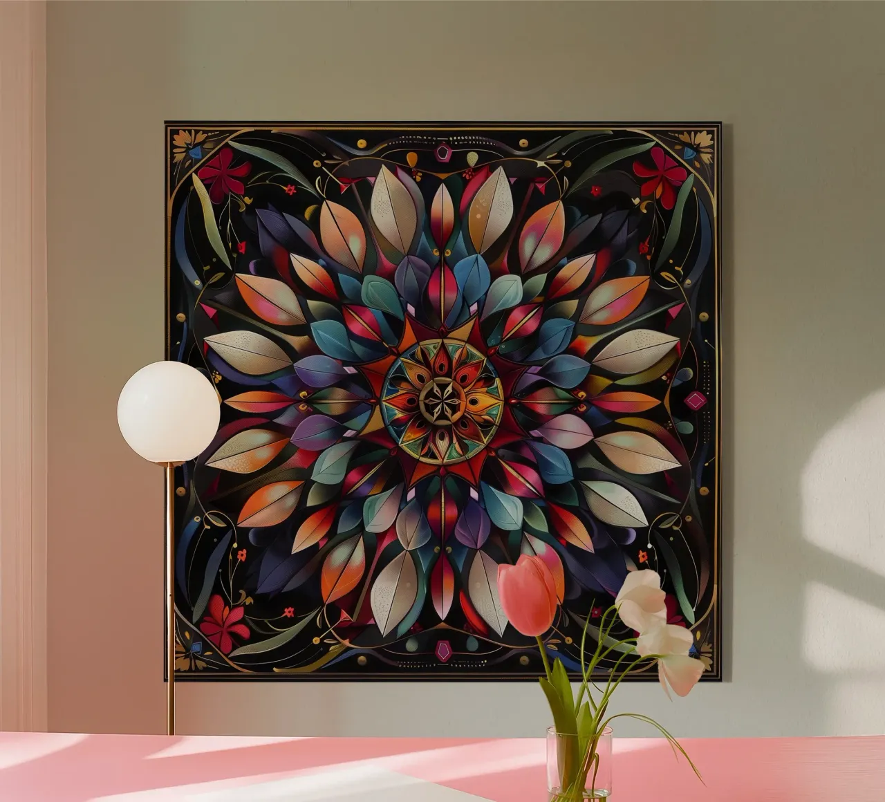 Mandala sacro plexiglass da Spiritual Touch