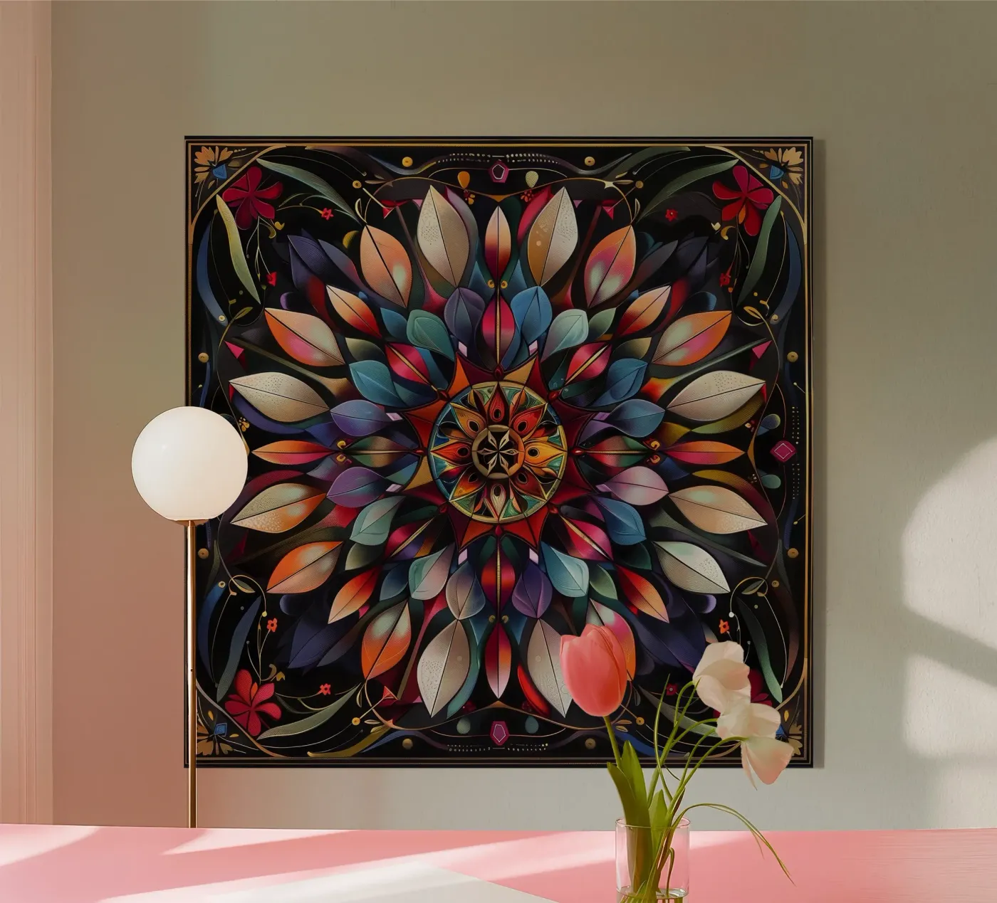 Mandala sacro plexiglass da Spiritual Touch