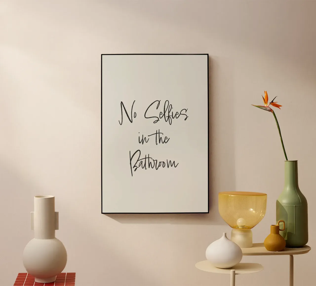 Bathroom Selfies plexiglass da Ayleen