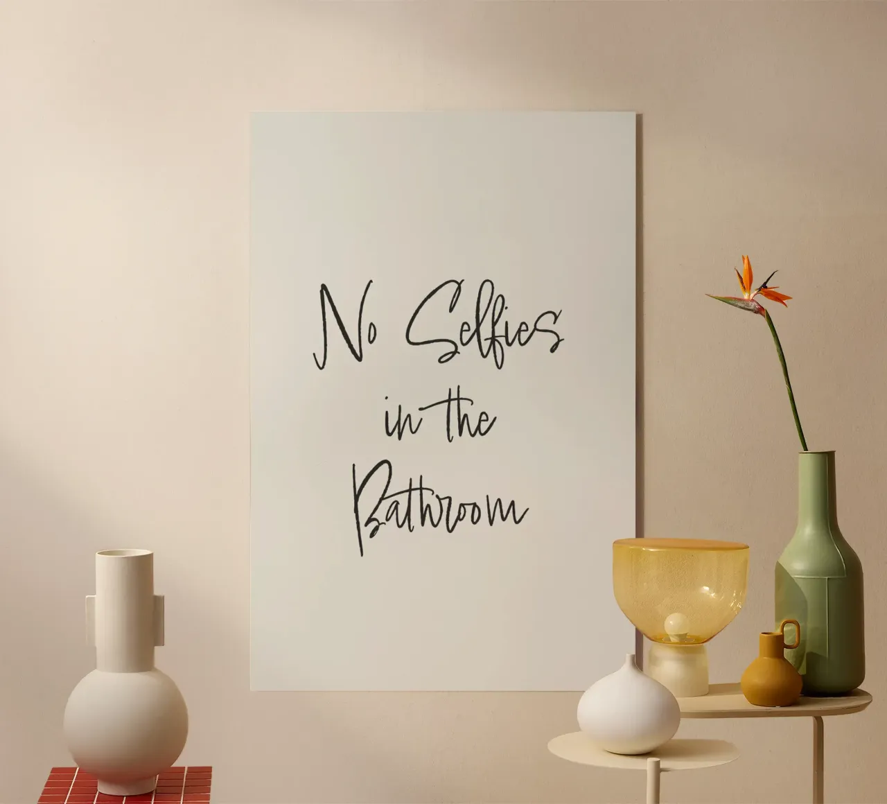 Bathroom Selfies plexiglass da Ayleen