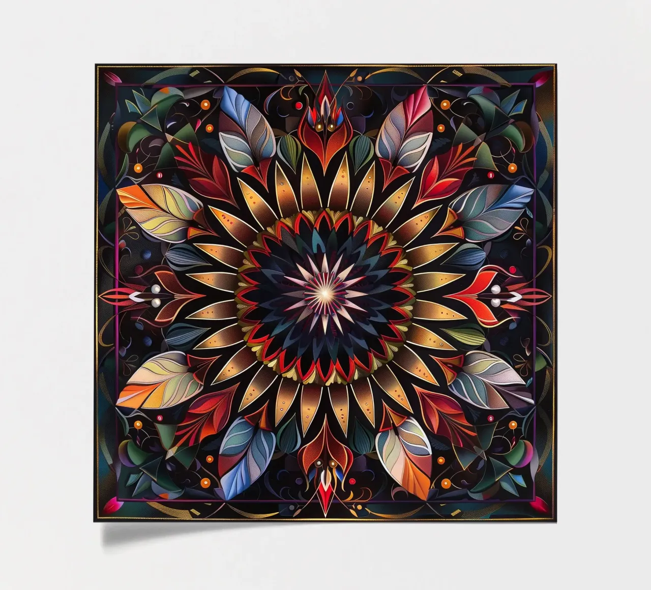 Sacred Mandala sticker sheet by Spiritual Touch
