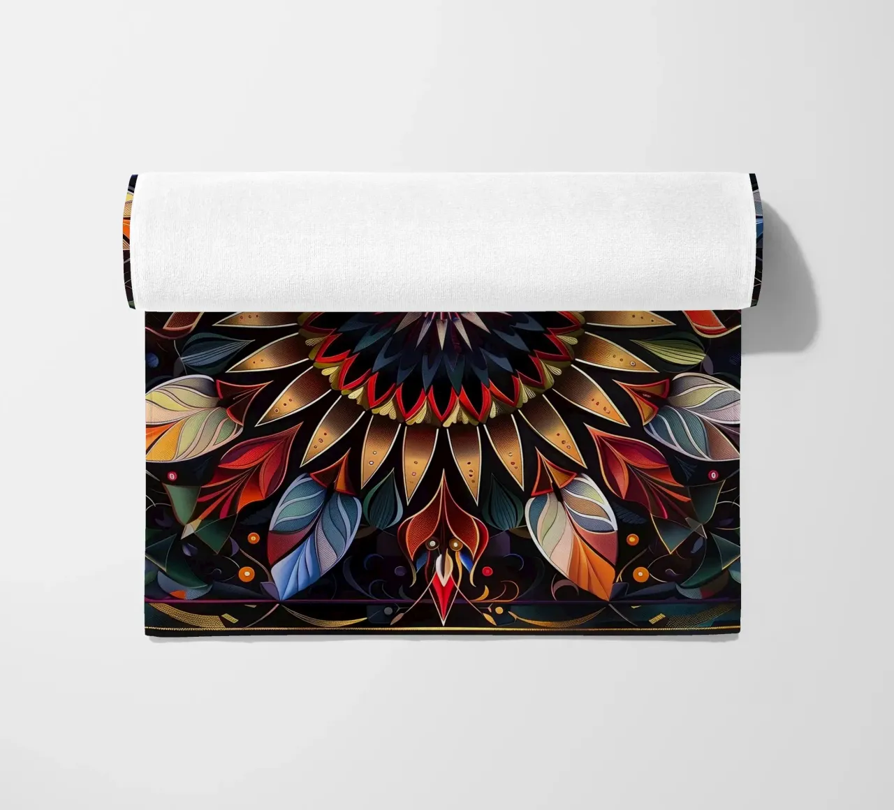 Sacred Mandala beach towel by Spiritual Touch
