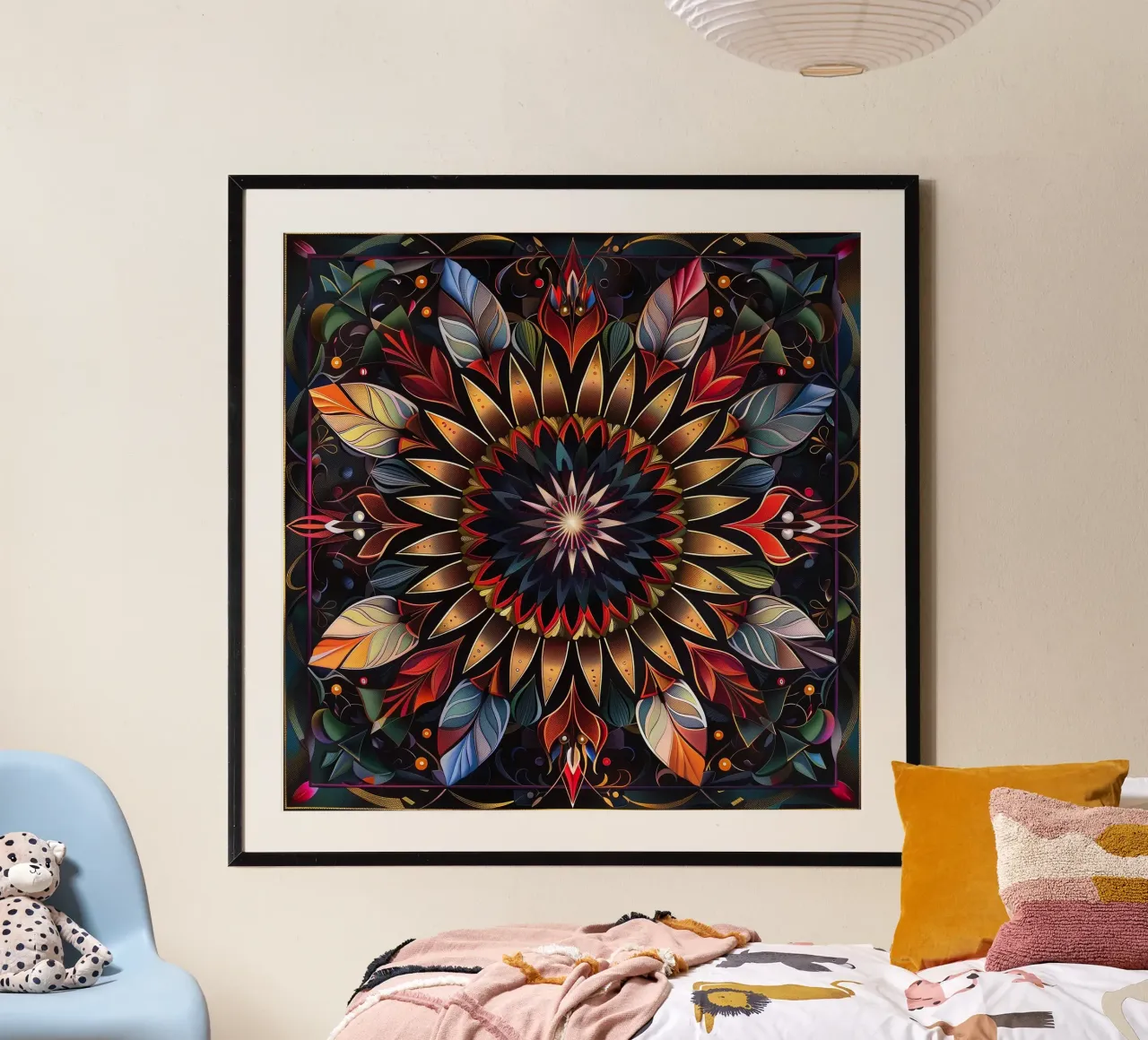 Heilige Mandala hahnemühle van Spiritual Touch