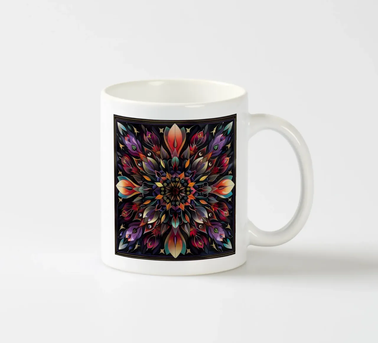 Mandala sacro tazza in ceramica da Spiritual Touch
