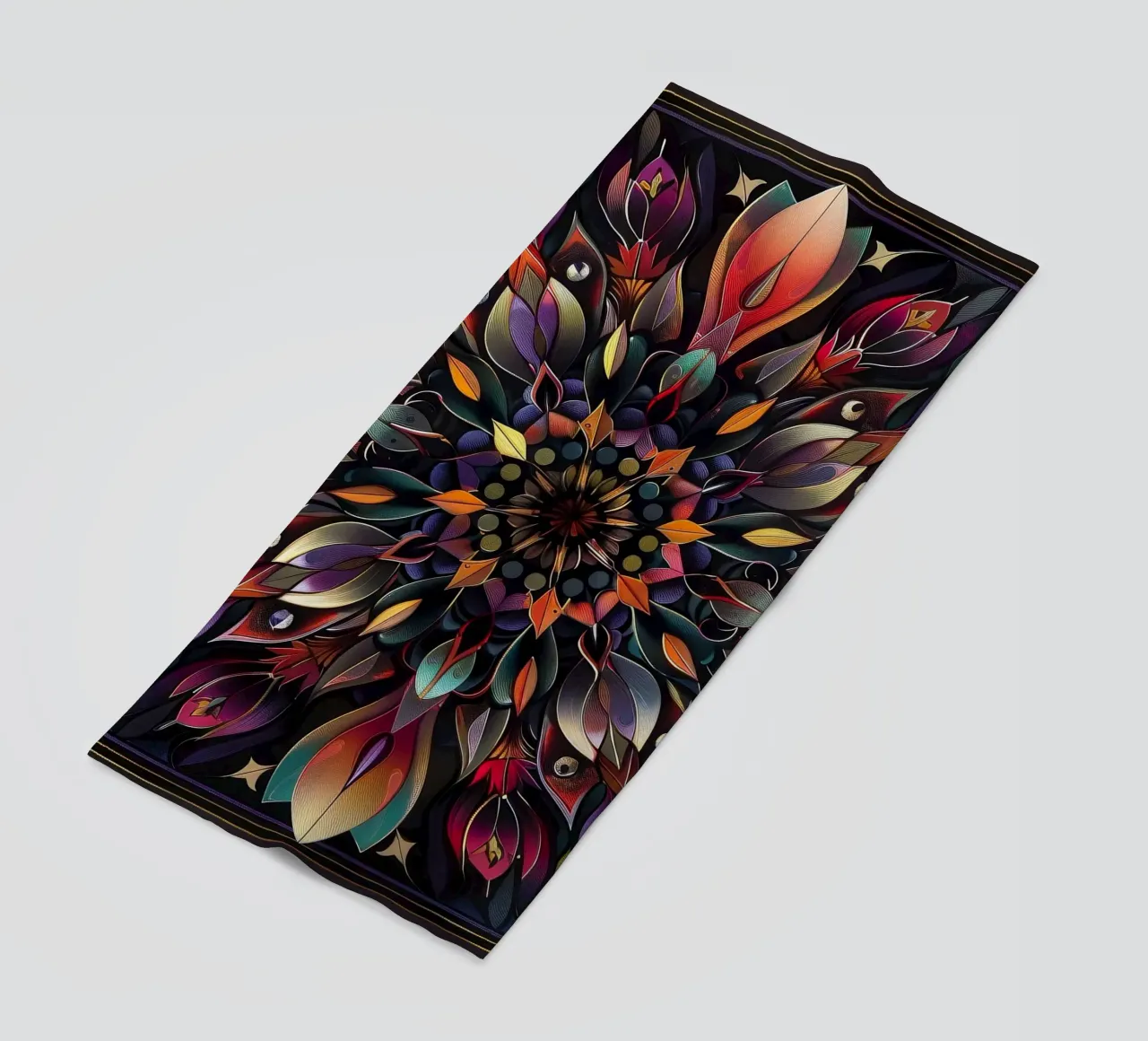 Sacred Mandala beach towel by Spiritual Touch