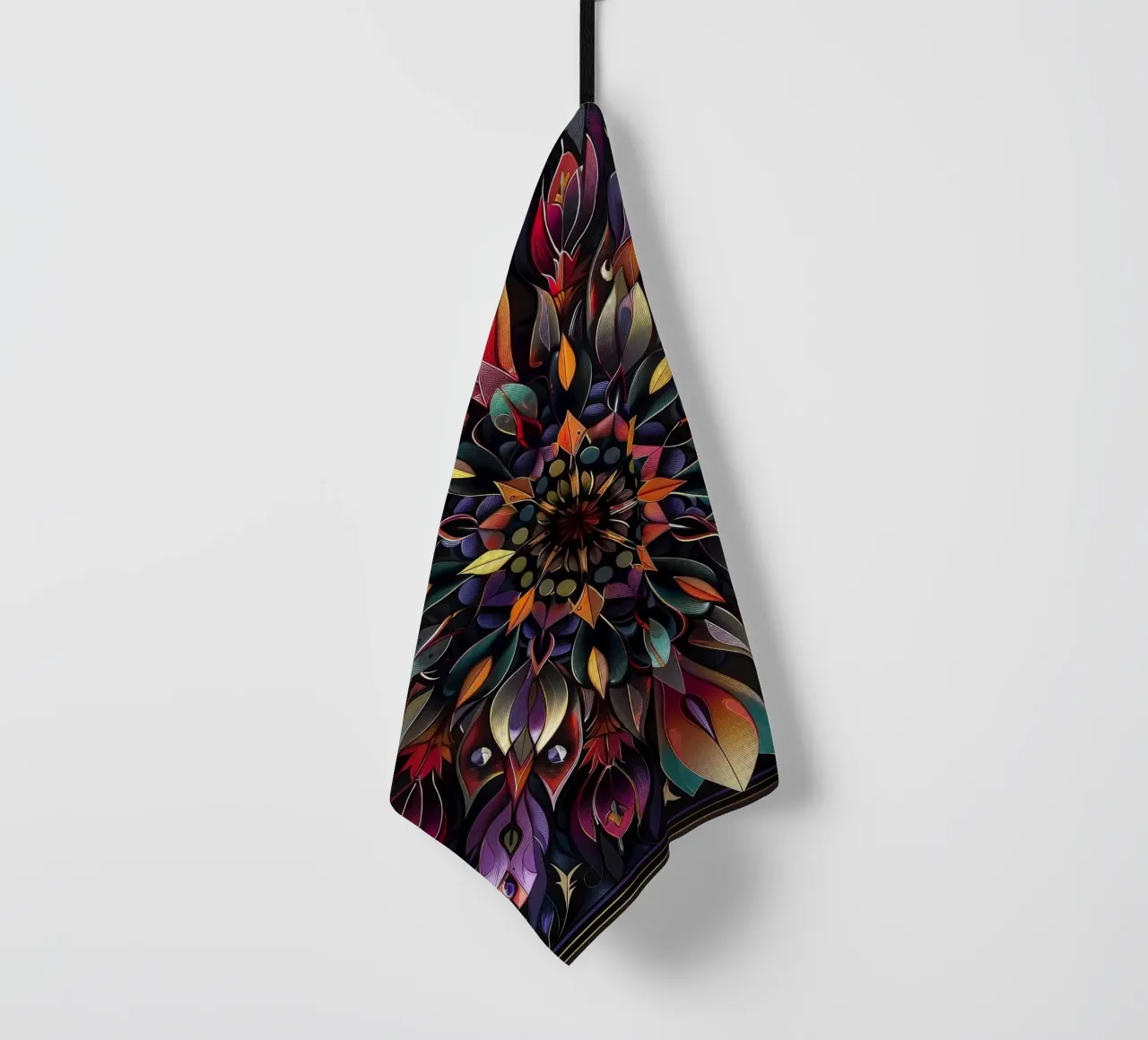 Sacred Mandala tea towel by Spiritual Touch