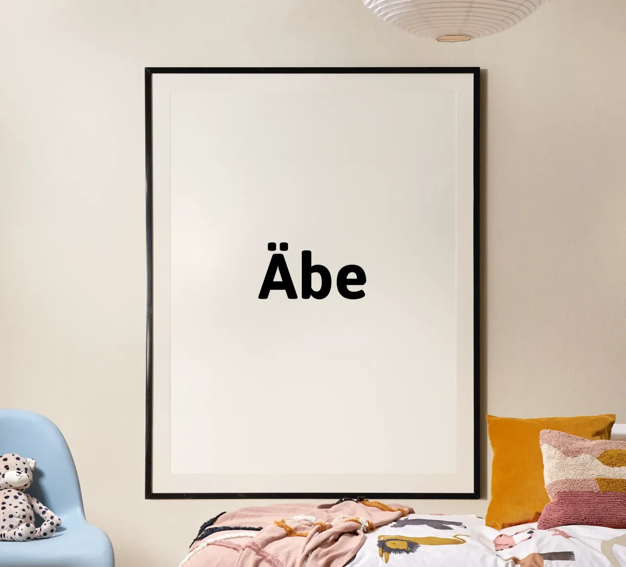Äbe poster con telaio in alluminio da LucernePictures