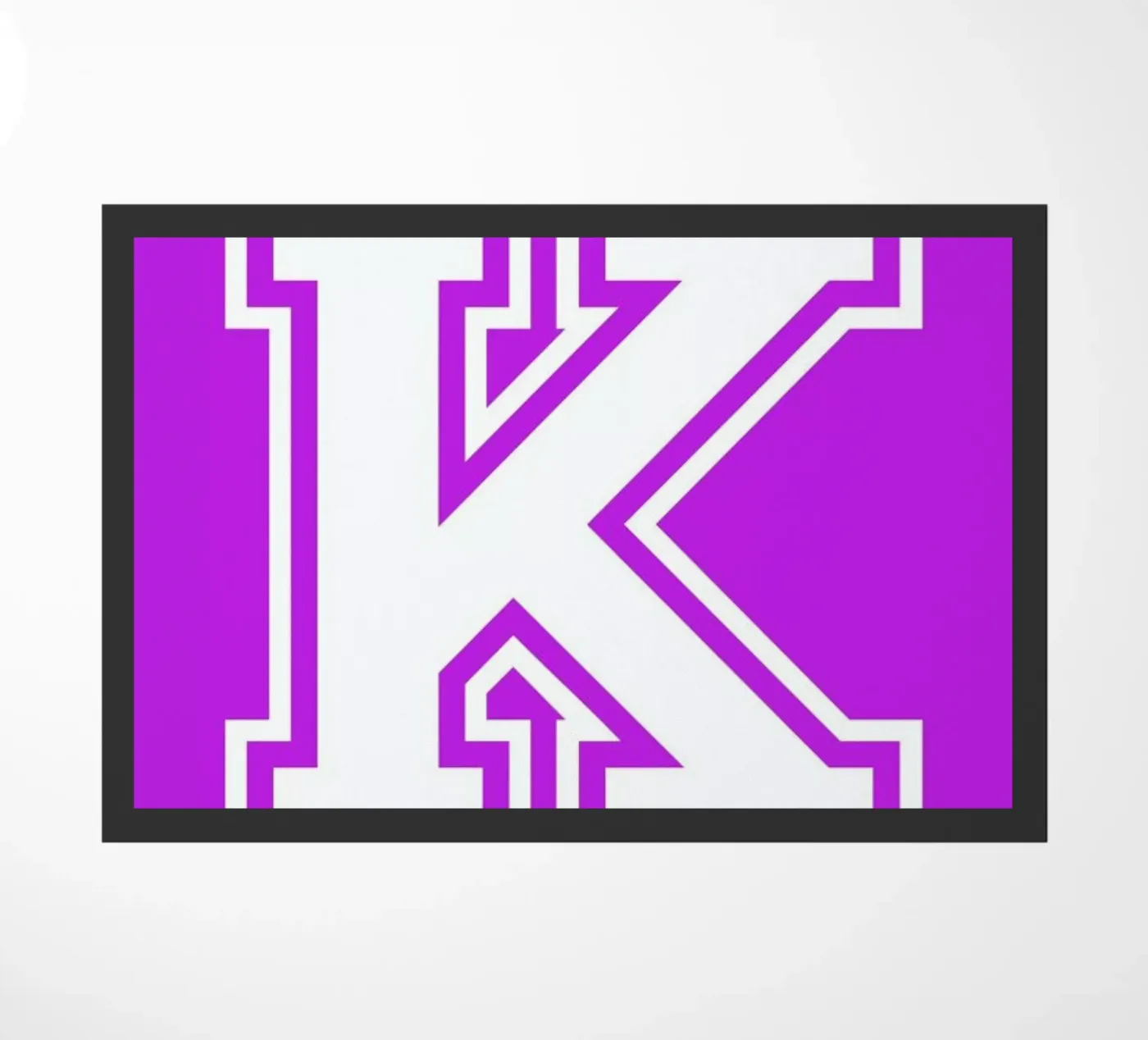 K doormat by Studio One