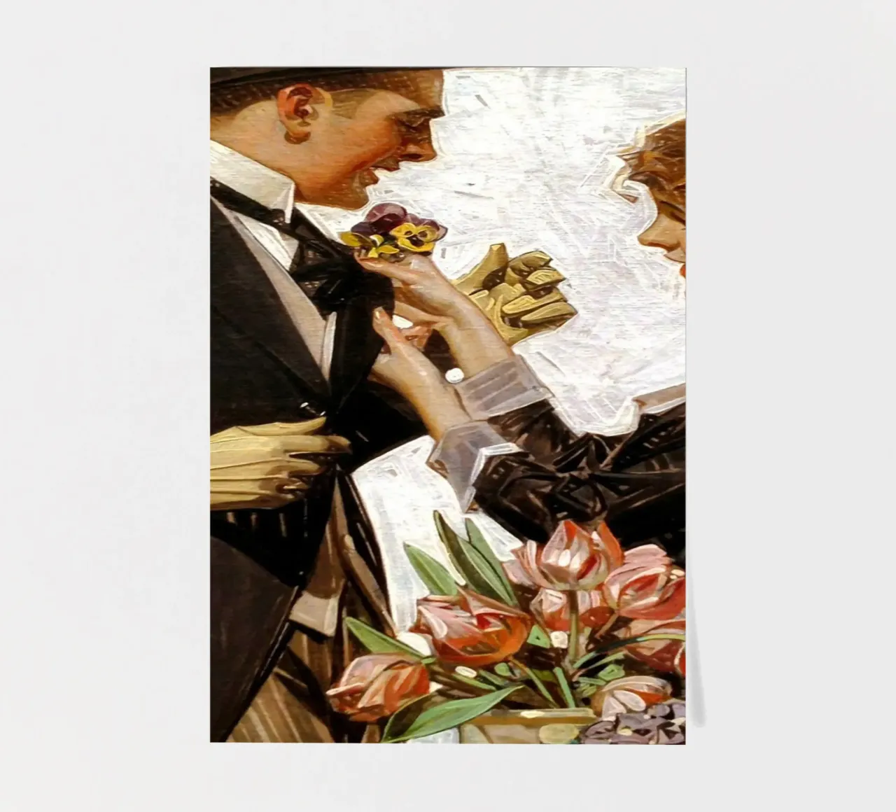 JCL 021 sticker sheet by JC Leyendecker