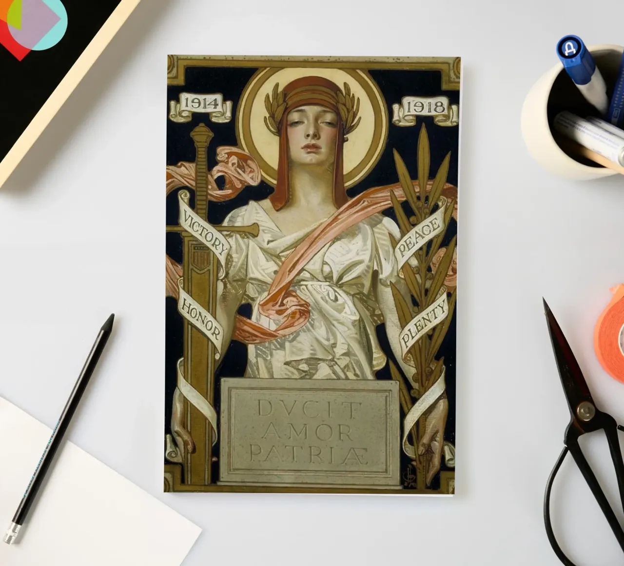 JCL 022 notebook by JC Leyendecker