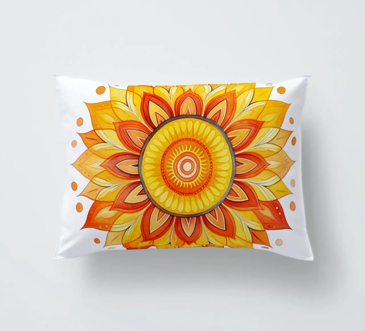 Mandala del sole cuscino da Spiritual Touch