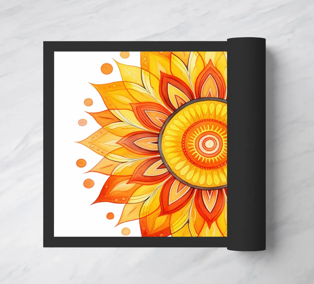 Mandala del sole zerbino da Spiritual Touch