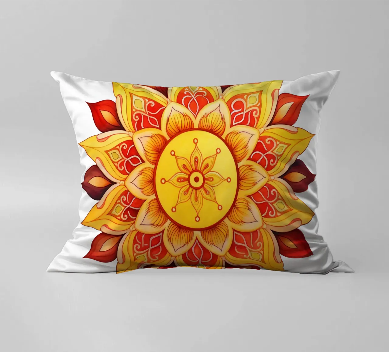 Mandala del sole cuscino da Spiritual Touch