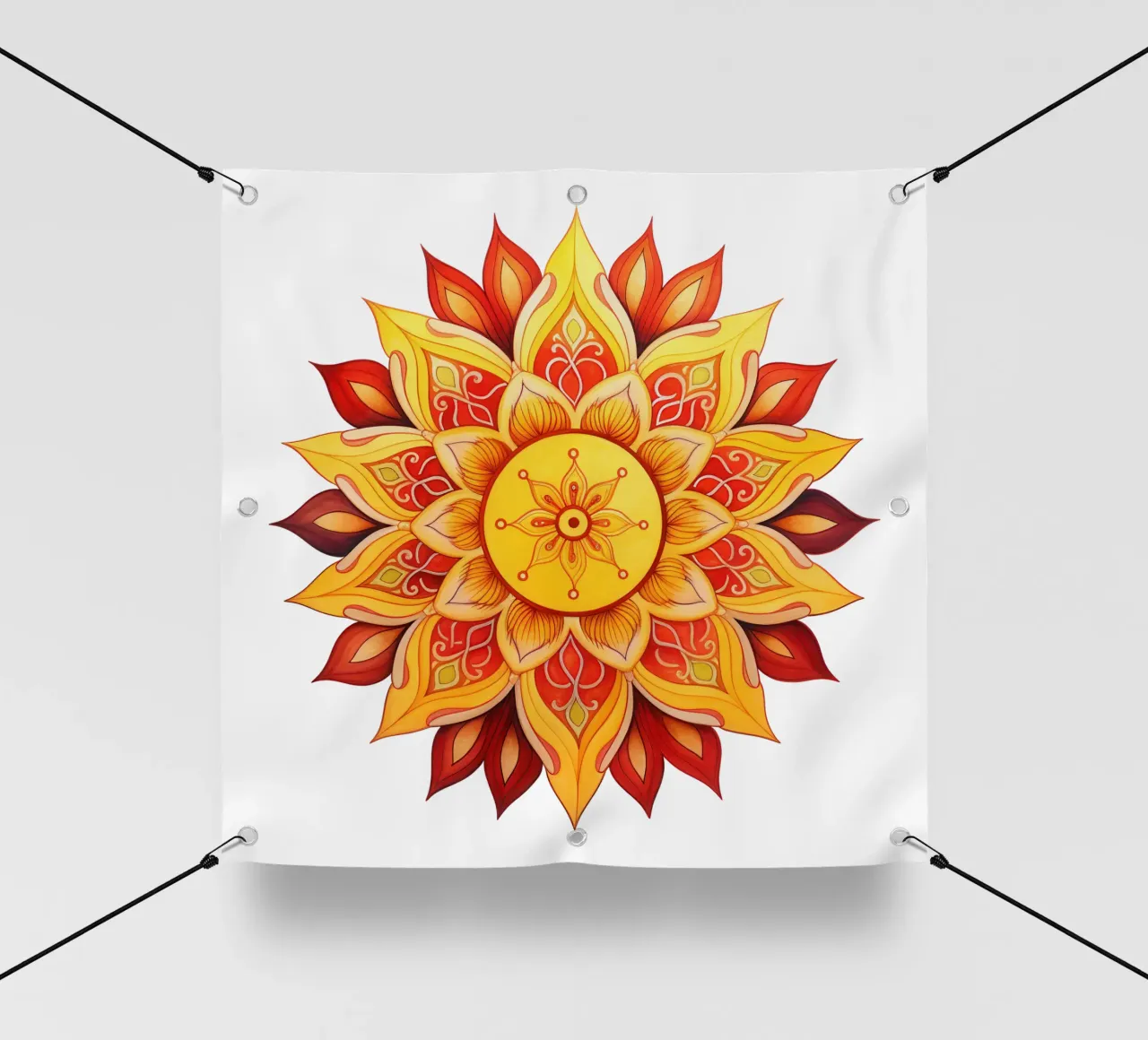 Mandala del sole telo in pvc da Spiritual Touch