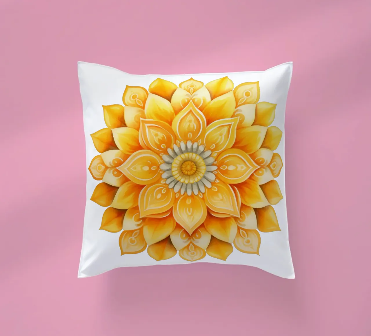 Mandala del sole cuscino da Spiritual Touch