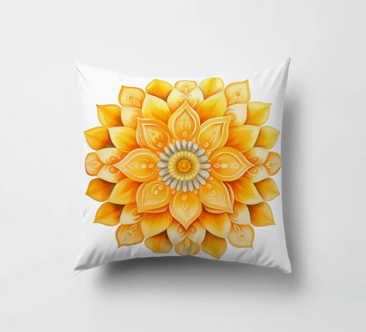 Mandala del sole cuscino da Spiritual Touch