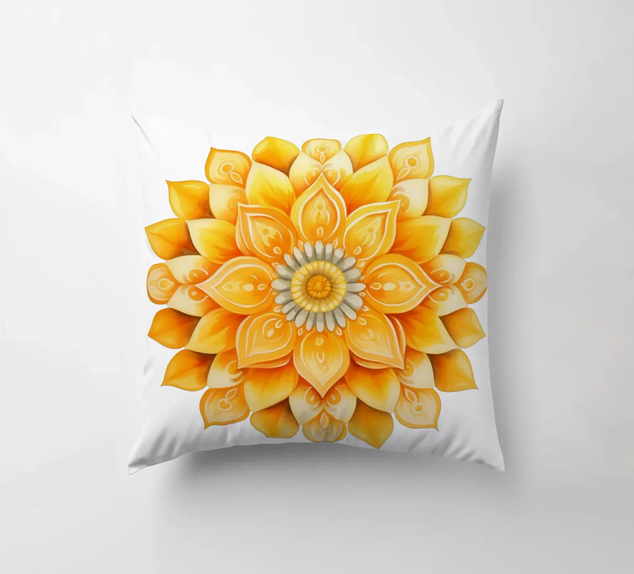 Mandala del sole cuscino da Spiritual Touch