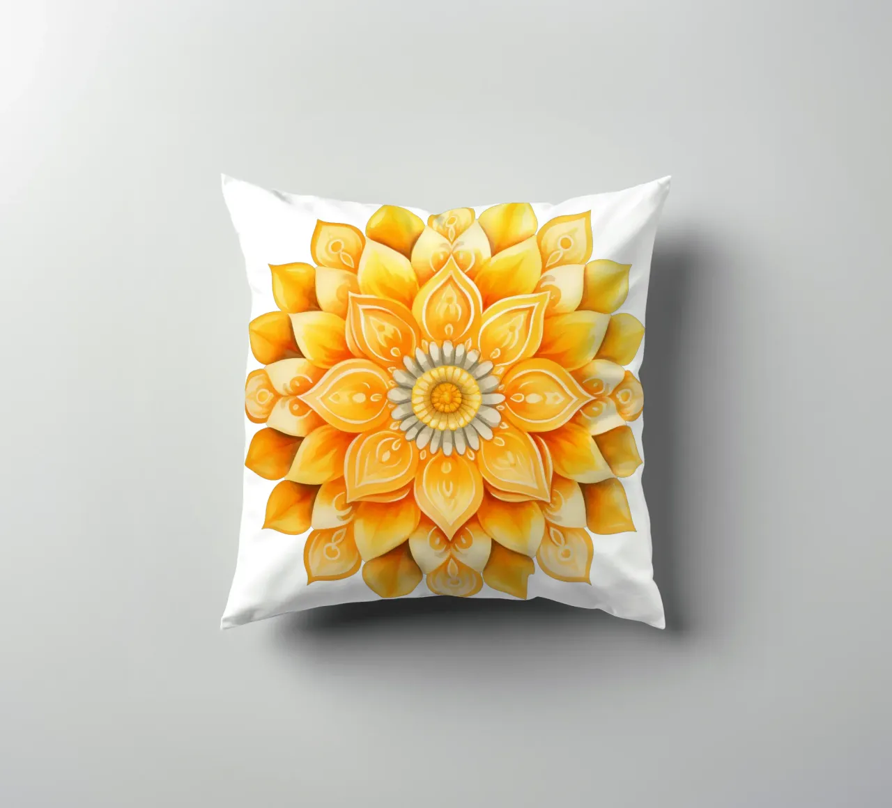 Mandala del sole cuscino da Spiritual Touch