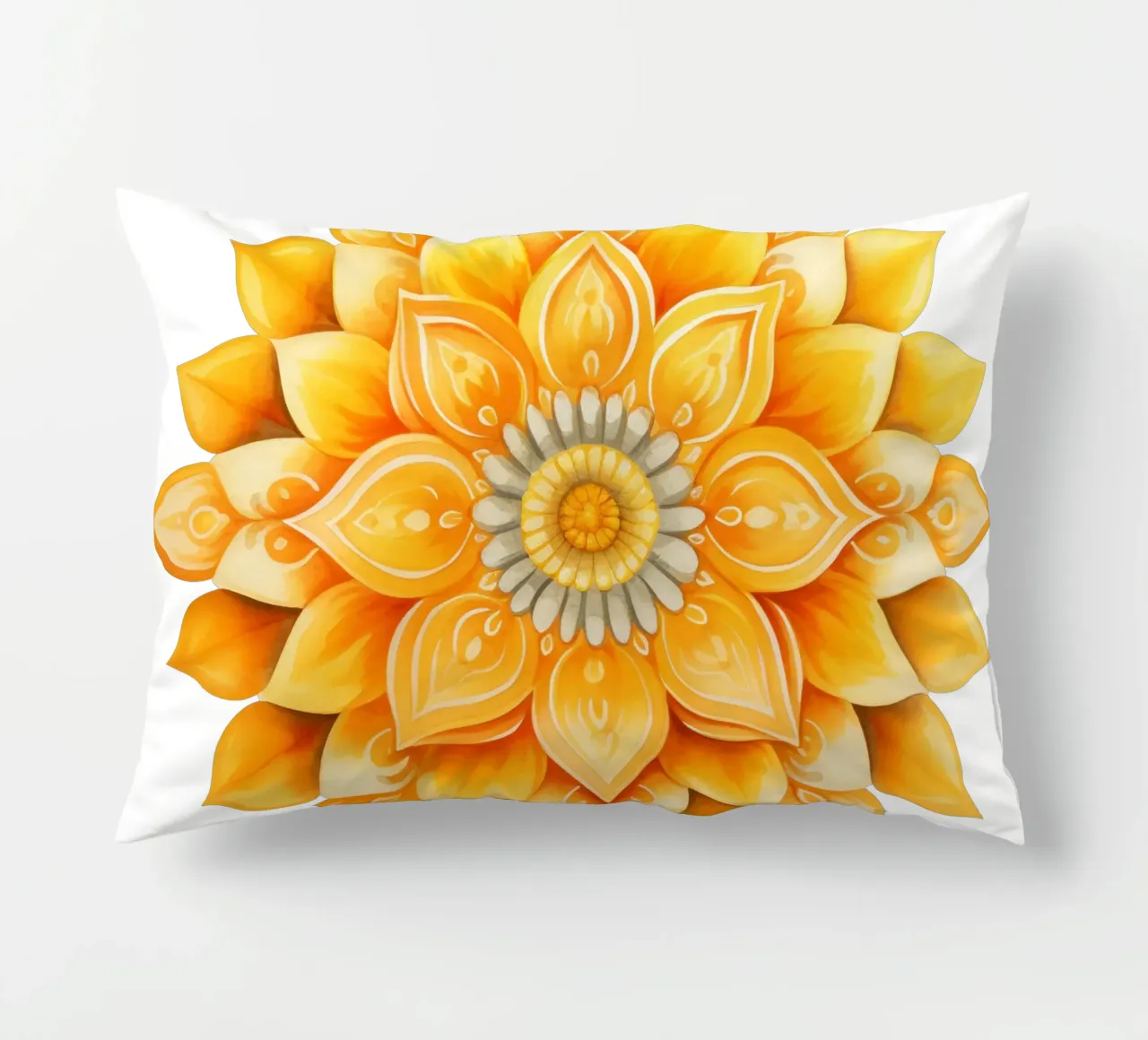 Mandala del sole cuscino da Spiritual Touch