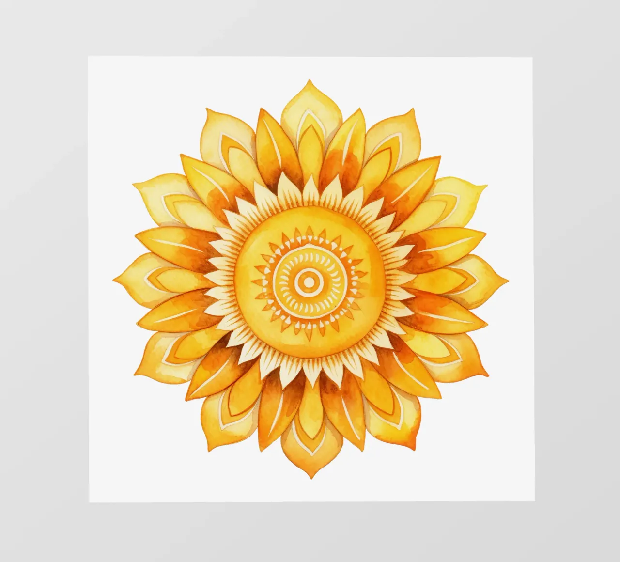 Mandala del sole telo in pvc da Spiritual Touch