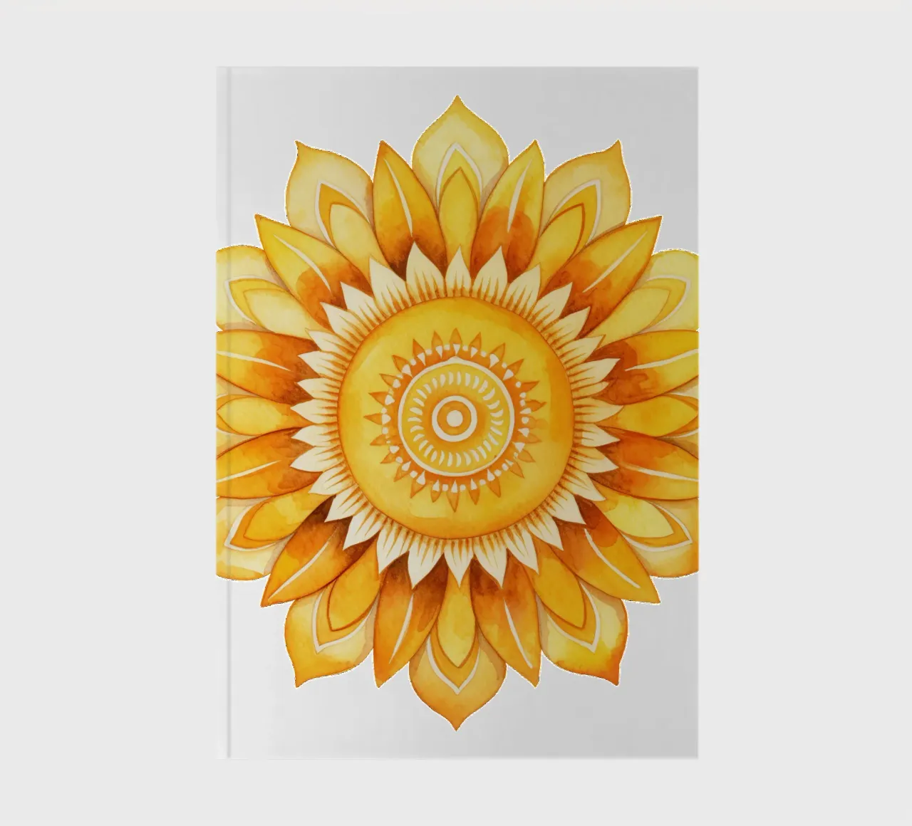 Sun Mandala notebook by Spiritual Touch