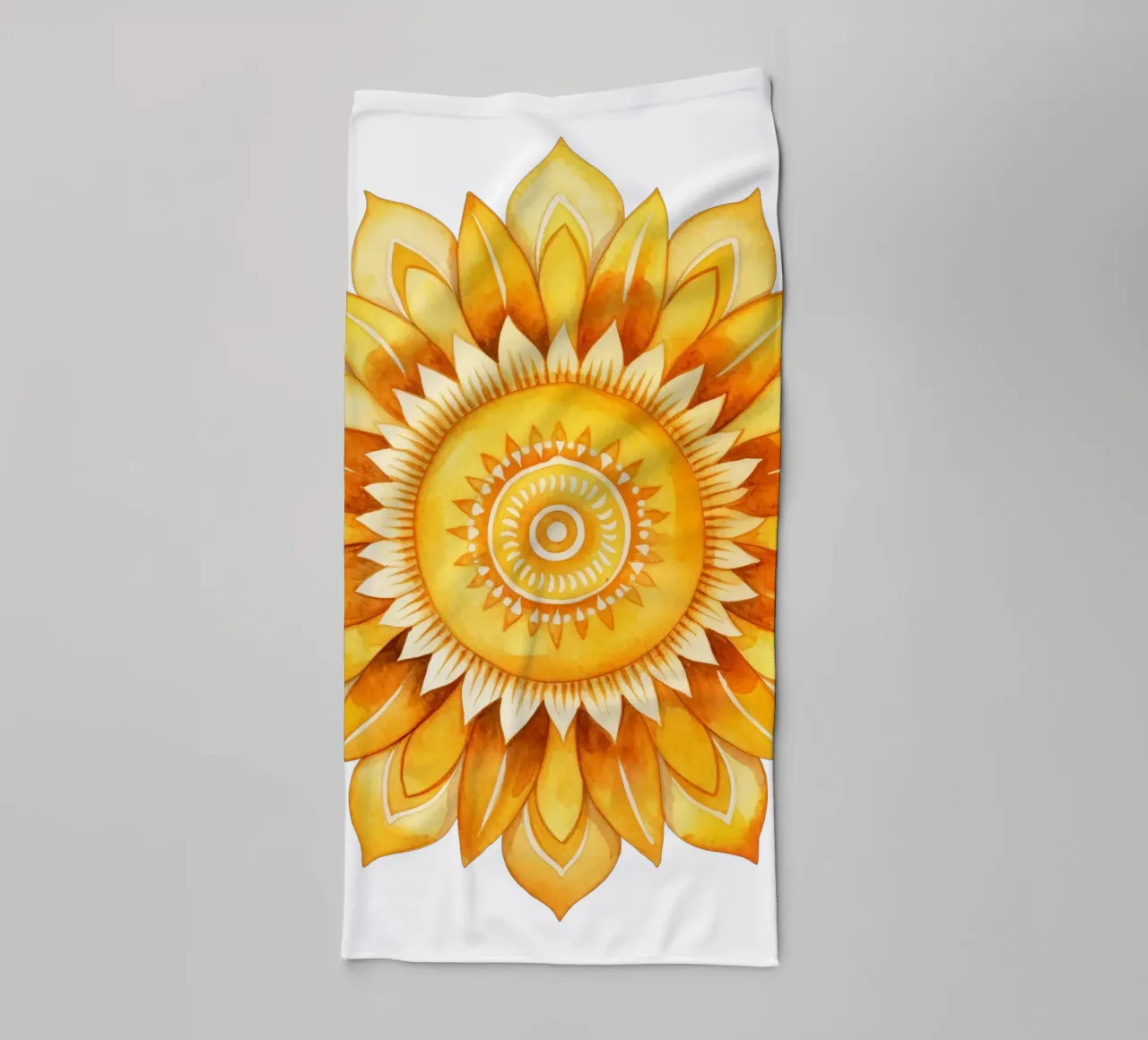 Mandala del sole asciugamano da bagno da Spiritual Touch