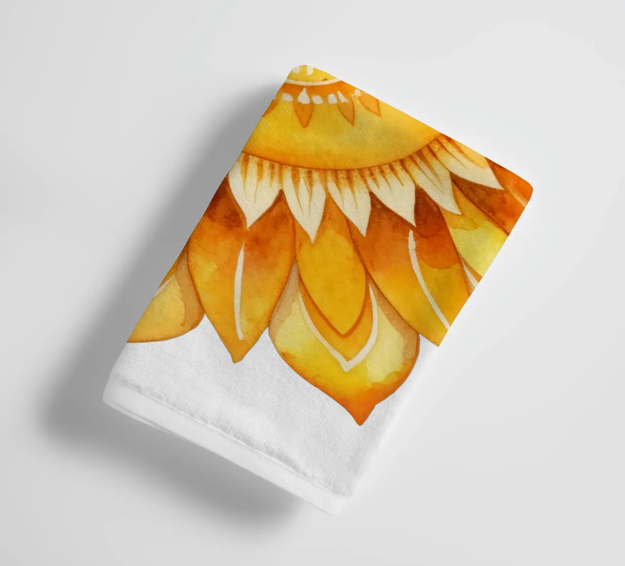 Mandala del sole asciugamano da bagno da Spiritual Touch