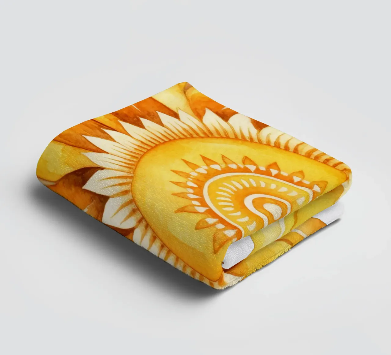Mandala del sole asciugamano da bagno da Spiritual Touch