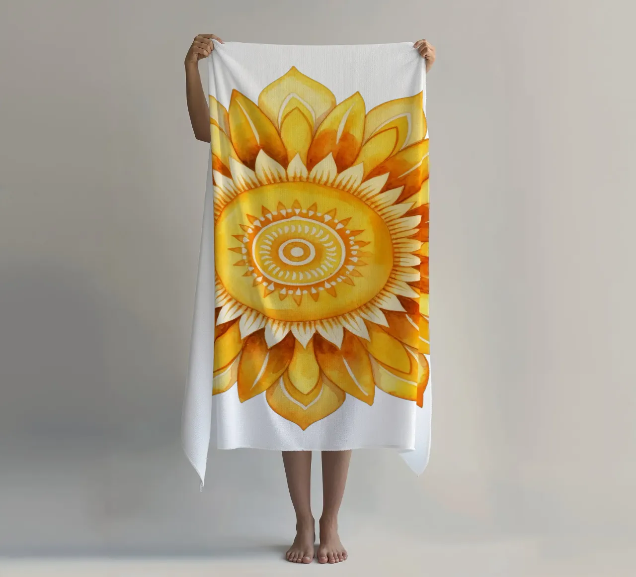 Mandala del sole telo mare da Spiritual Touch