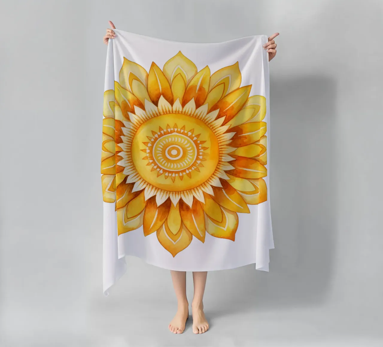 Mandala del sole telo mare da Spiritual Touch