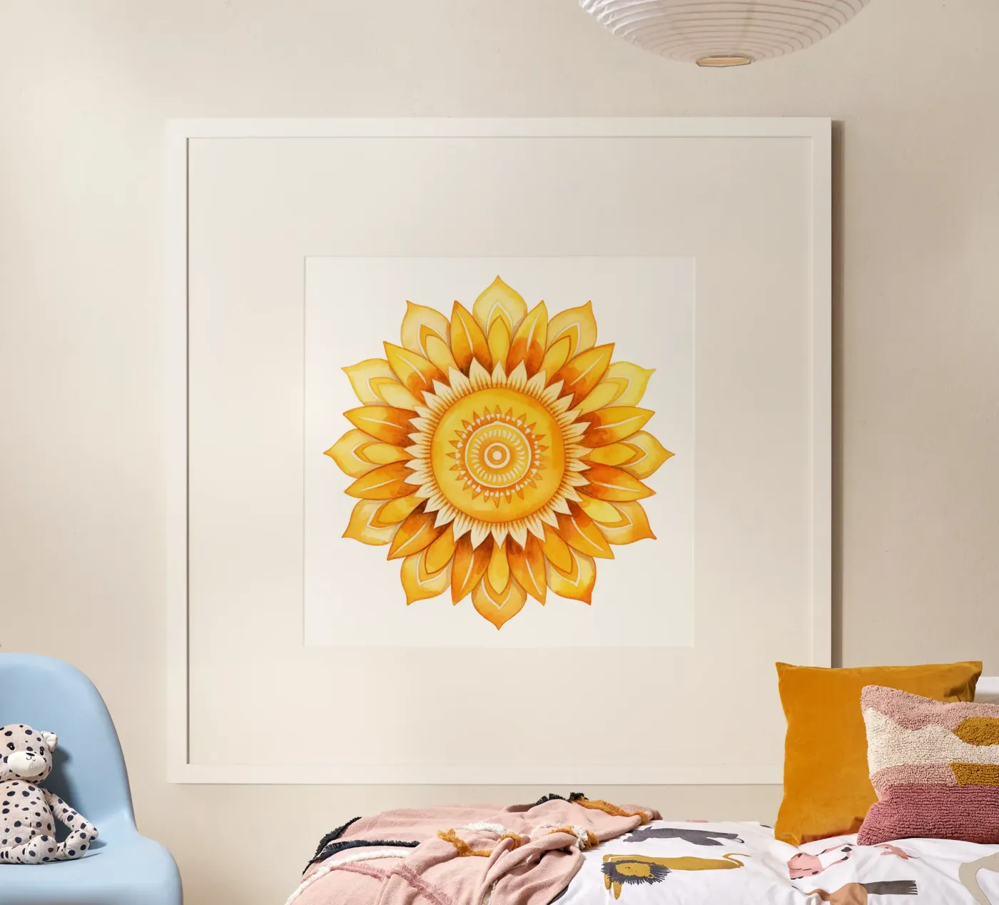 Sun Mandala poster by Spiritual Touch