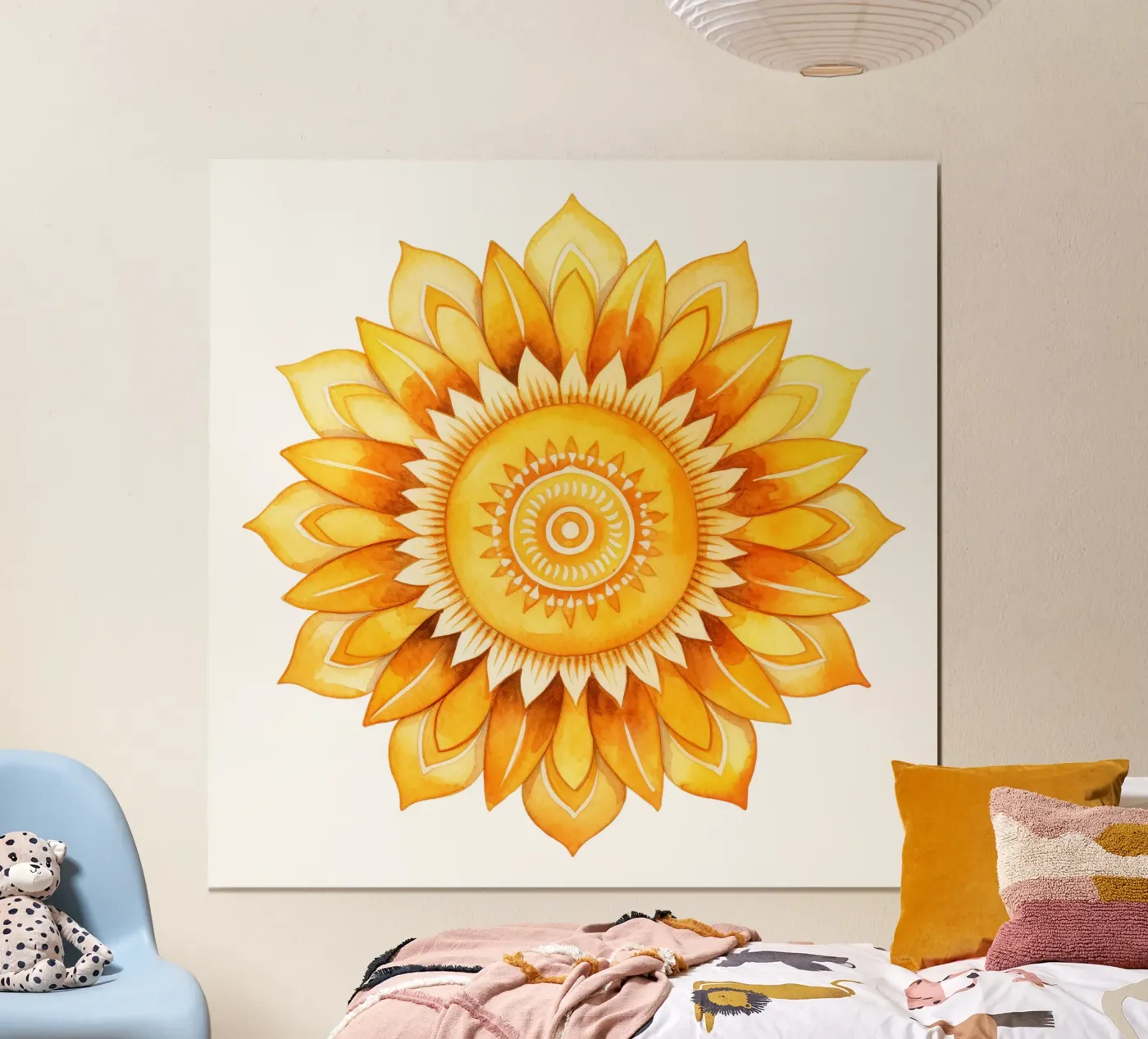 Sun Mandala poster by Spiritual Touch